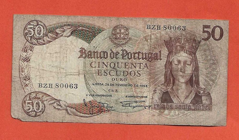 Nota de 50$00 de 1964