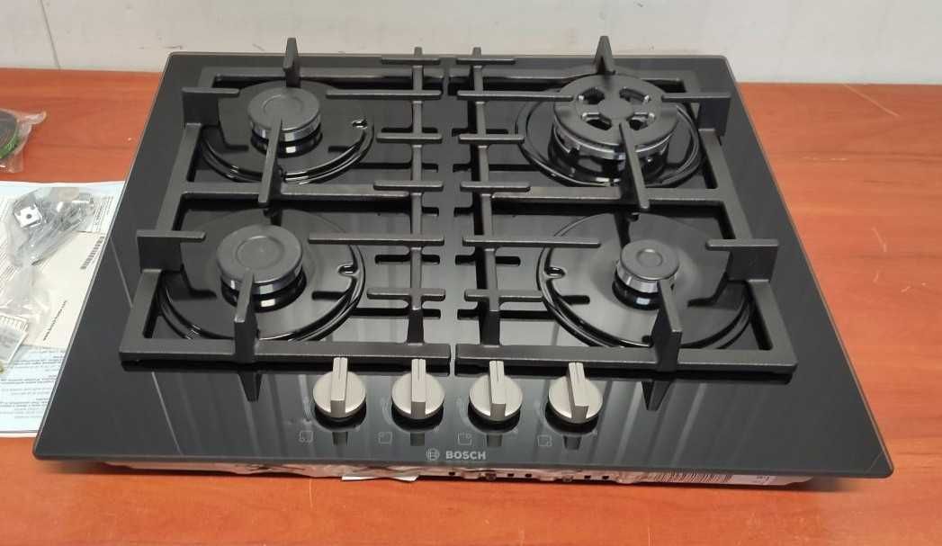 Płyta gazowa Bosch PNH6B6B90 60cm WOK Żeliwny ruszt OUTLET 21EG45