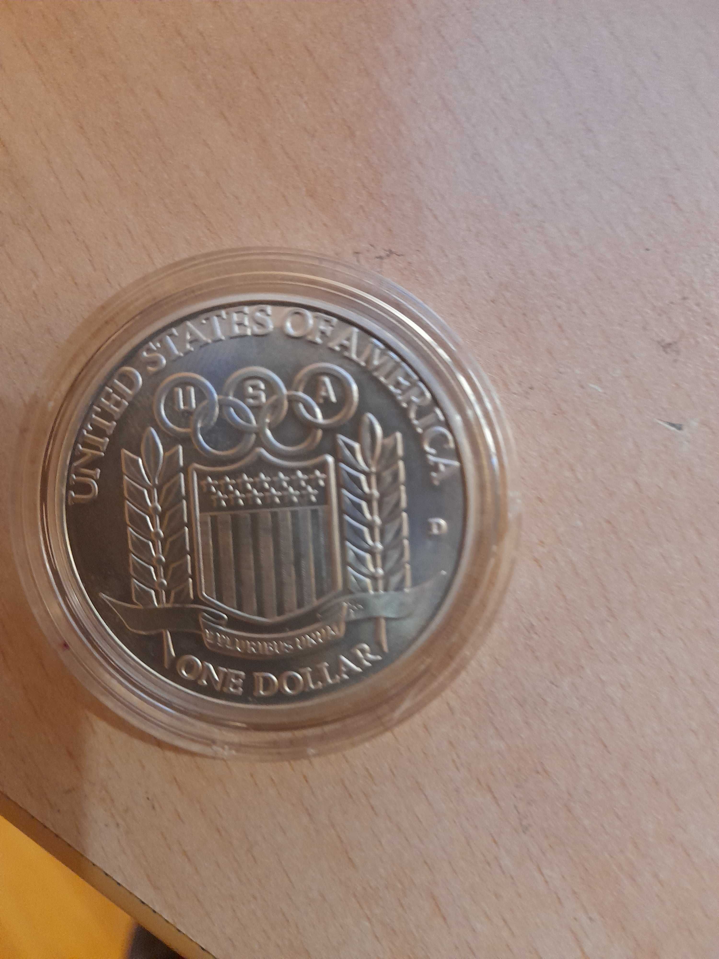 США 1 доллар 1992 Серебро D  XXV летние Олимпийские Игры в Барселоне