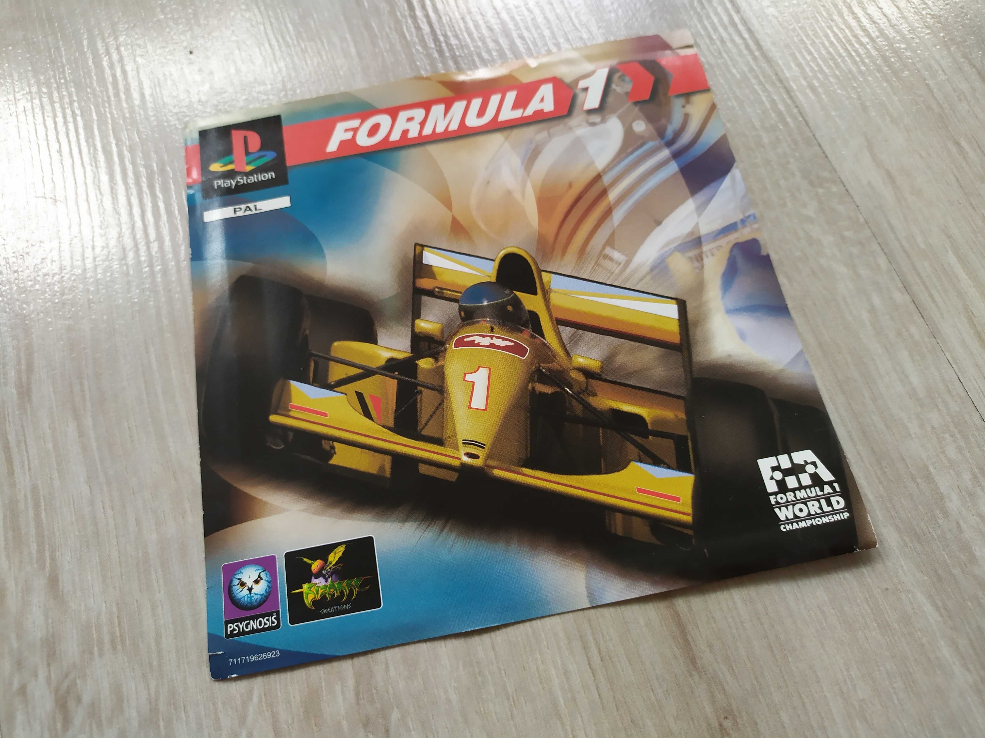 Zestaw FORMULA 1 + FORMULA 1'97 + płyta DEMO - PS1 PAL