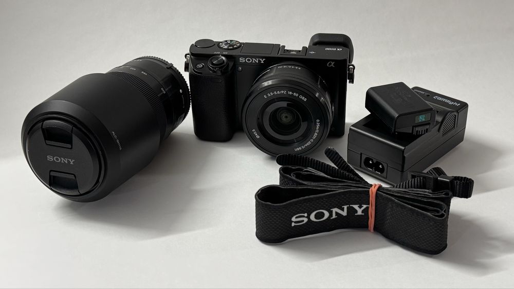 Aparat Sony a6000 zestaw