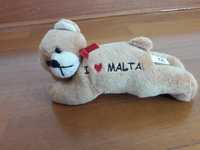 Ursinho de peluche "I love Malta"
