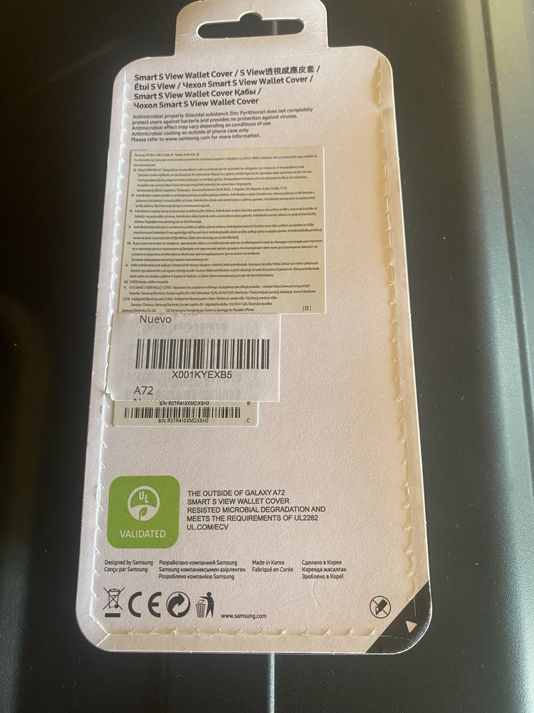 Capa s view samsung galaxy a72