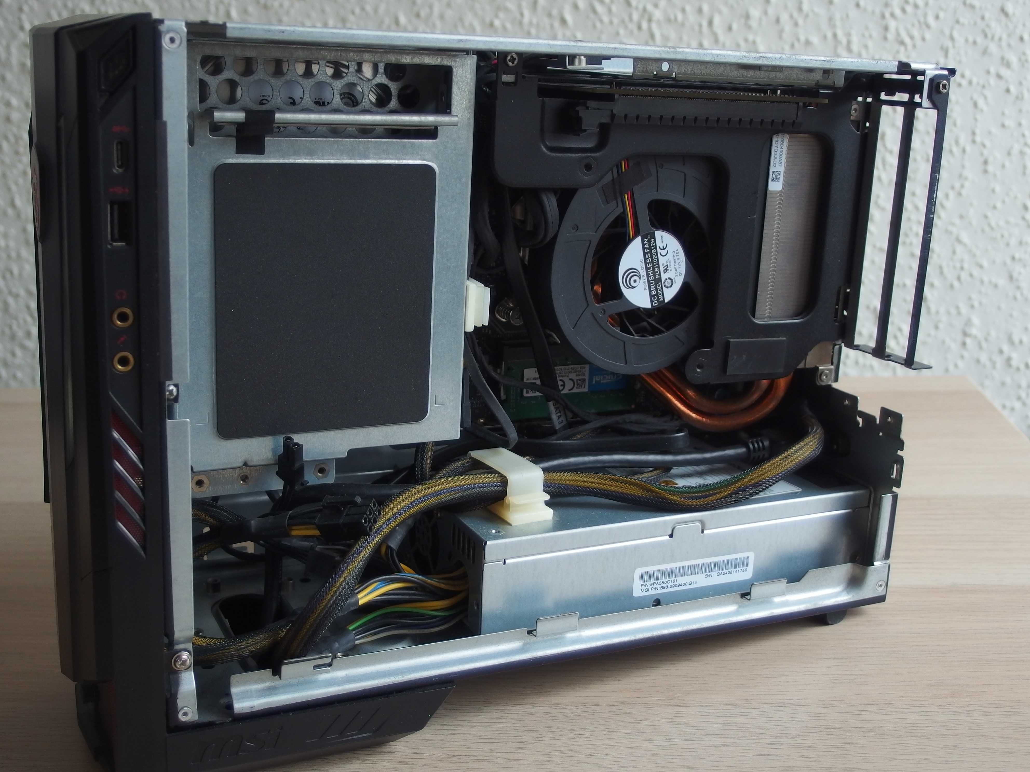 Komputer PC MSI NIGHTBLADE MI3 8GB ram, 128GB ssd, 500GB hdd