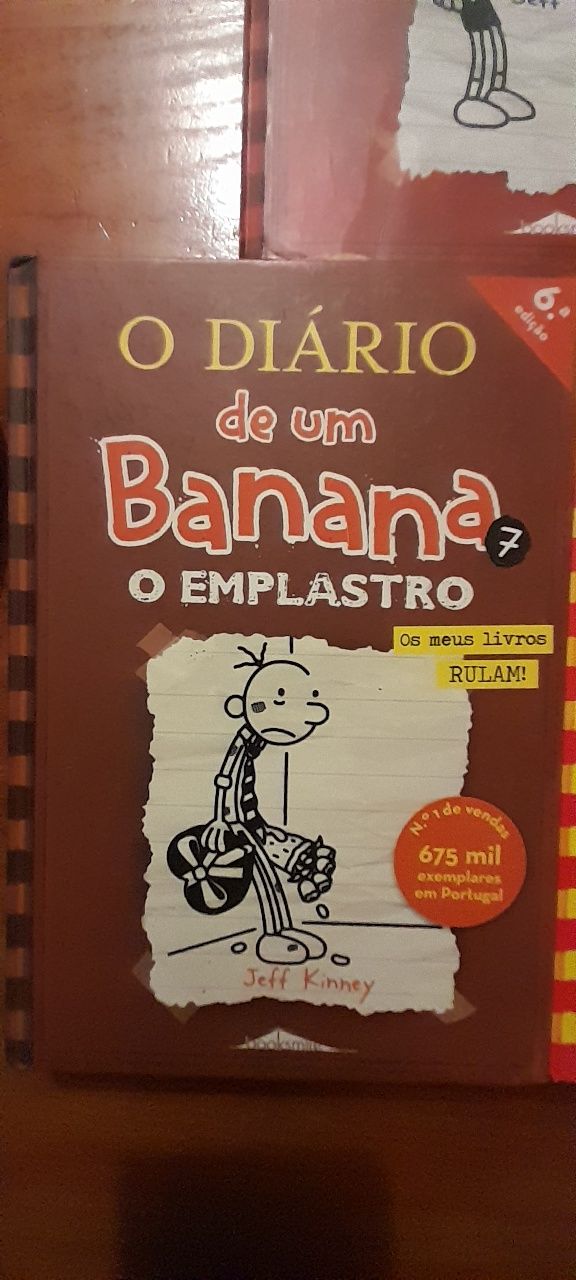 Livros "O diário de um banana"