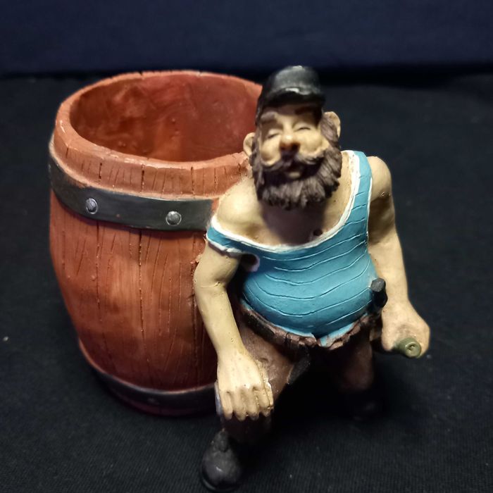 Porta lápis em cerâmica