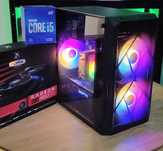 Komputer stacjonarny/gamingowy, i5 10400F, RX 480 8 GB, 16 GB RAM, SSD