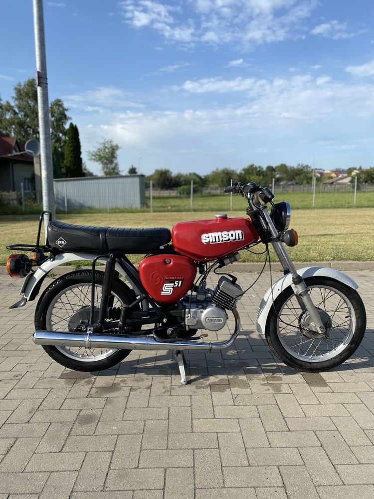 Simson s51 Comfort | 1987r | 3 biegowy