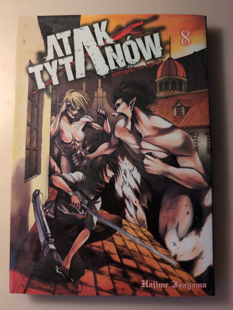 Atak tytanów 8 komiks