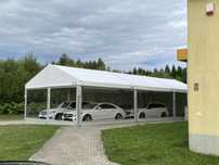Hala namiotowa i magazynowa 15x6m wystawowa CAŁOROCZNA magazyn łukowa