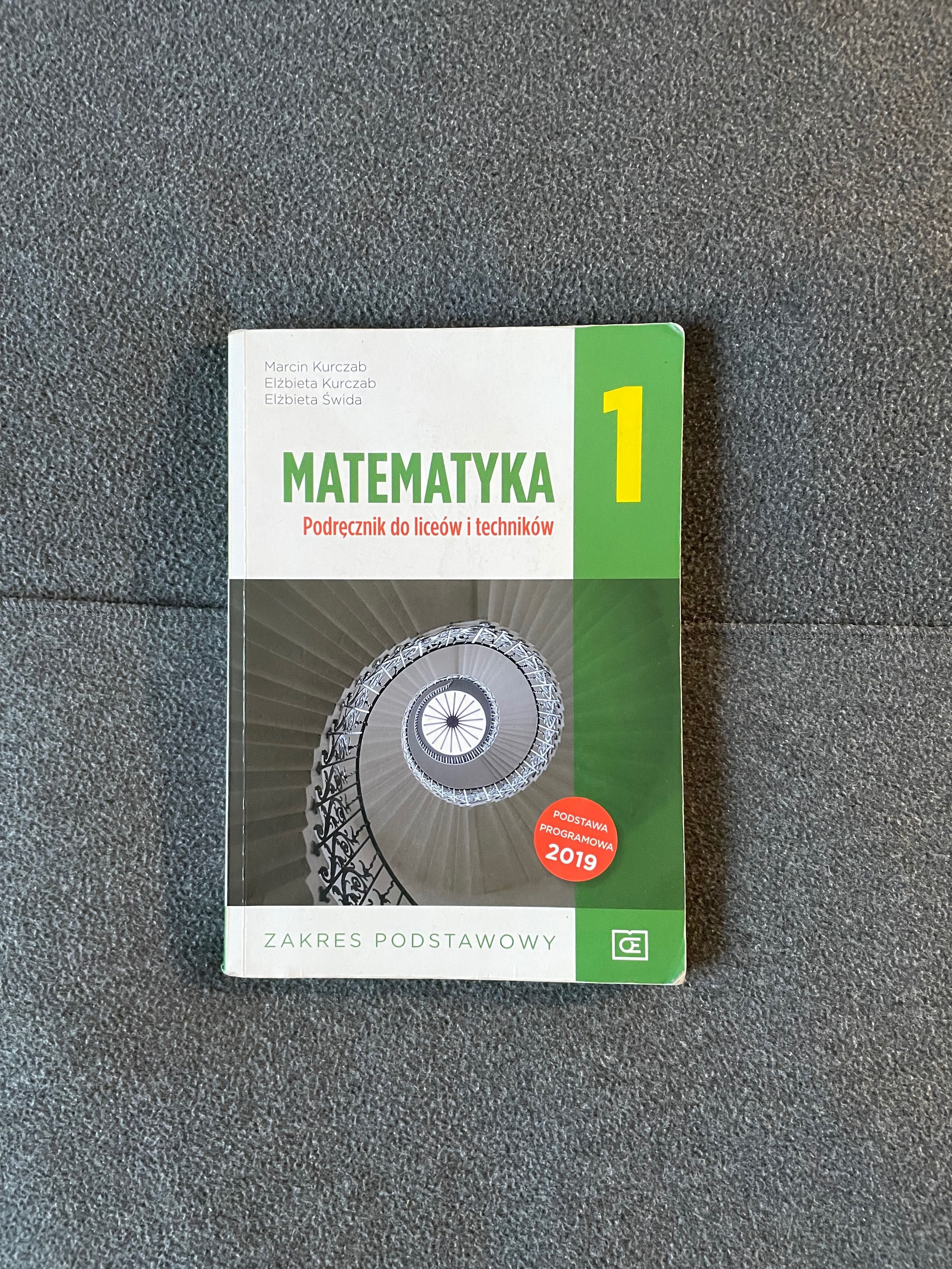 Podręcznik z matematyki 1 klasa podstawa