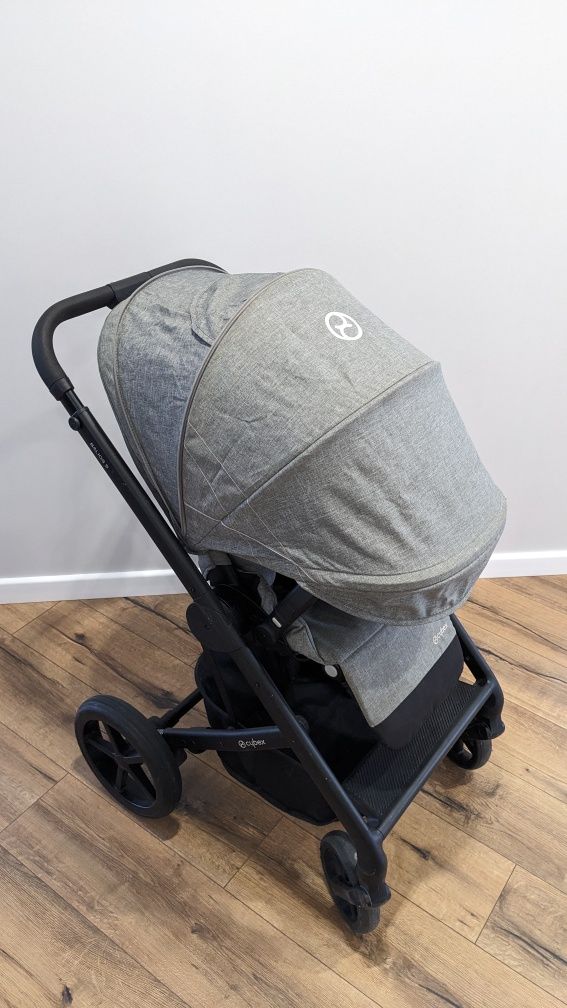Коляска Cybex Balios S Grey (рюкзак д/м Avent в подарунок)