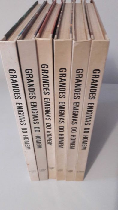 Bonita e muito útil coleção livros Grandes Enigmas do Homem