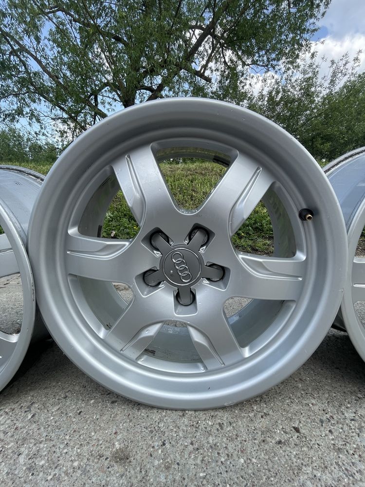 Alufelgi 17’ AUDI bardzo ładne 5x112 A4 A6 inne alusy z Niemiec