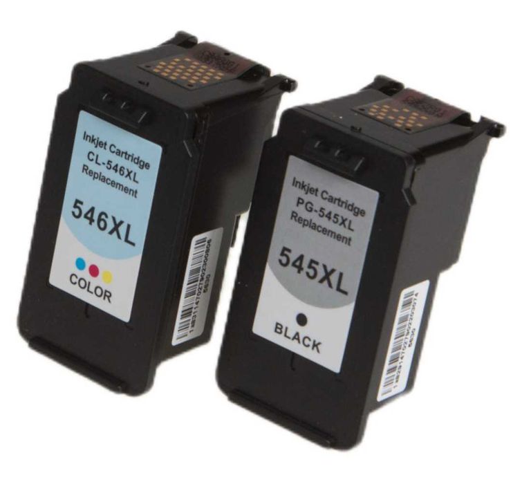 Tusze do Canon PG 545 + 546 XL iP2850, MG2450, 2455, 2550, 2950 TS3450
