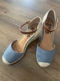 Niebieskie espadryle Refresh 39