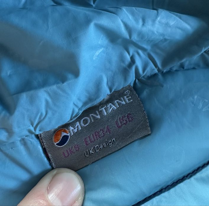 Жіноча пухова куртка Montane (S) пуховик пуховая пух