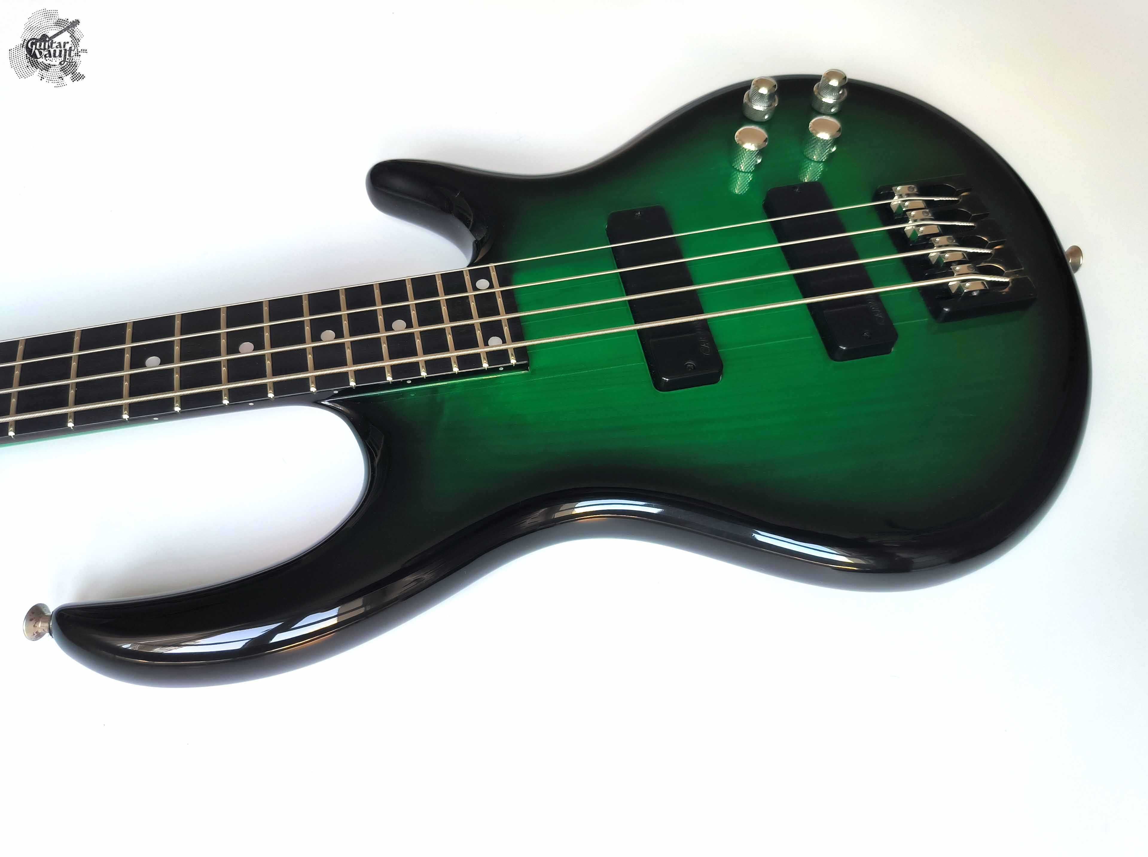 $1250 Carvin Custom Shop USA pre Kiesel Icon 4 Bass '2013 Trans Green