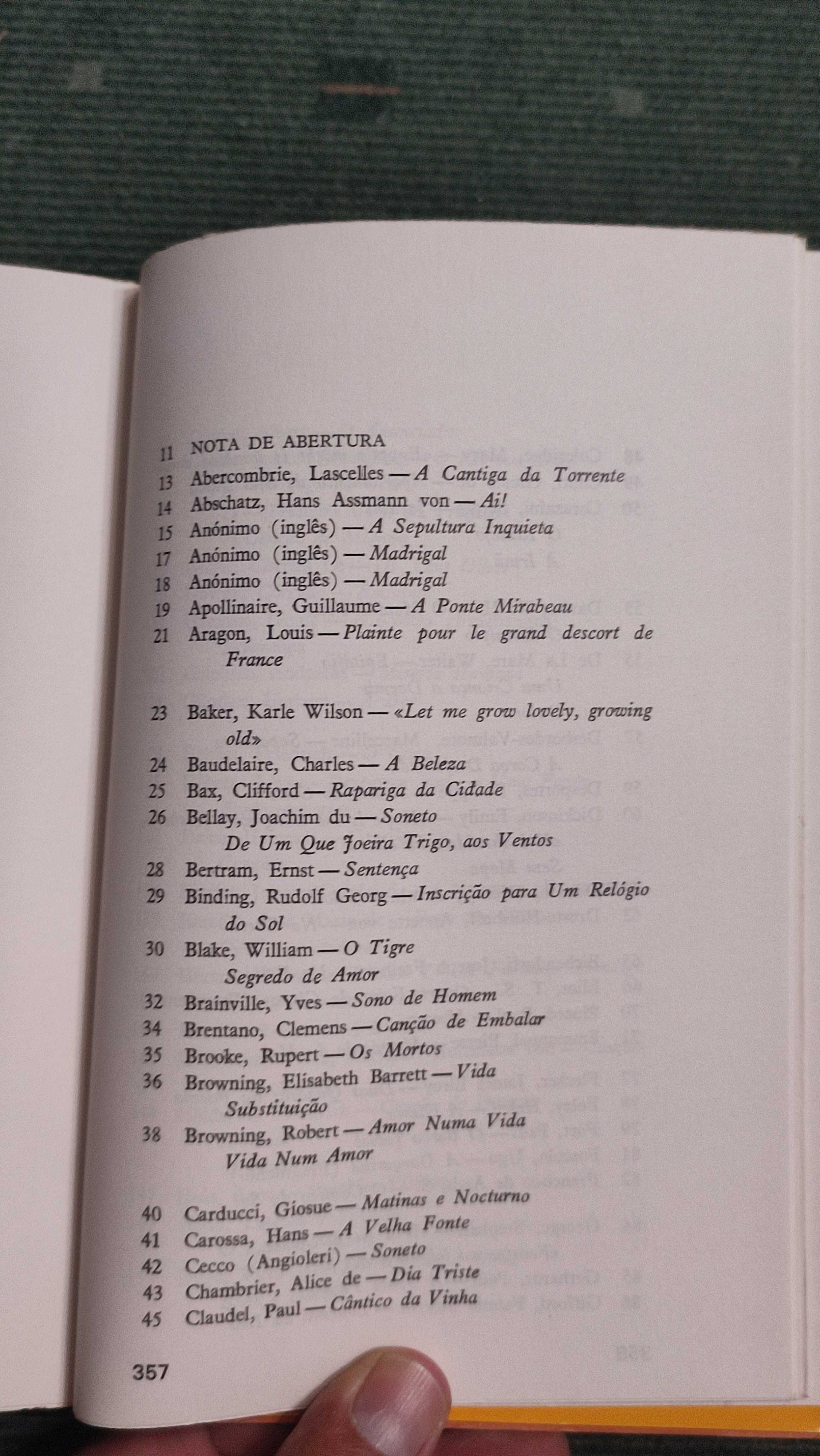 Oiro de Vário Tempo e Lugar (De São Francisco de Assis a Louis Aragon)
