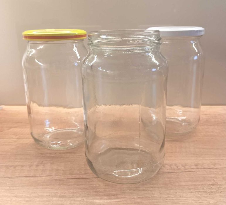 słoiki na przetwory, ogórki 0,9l