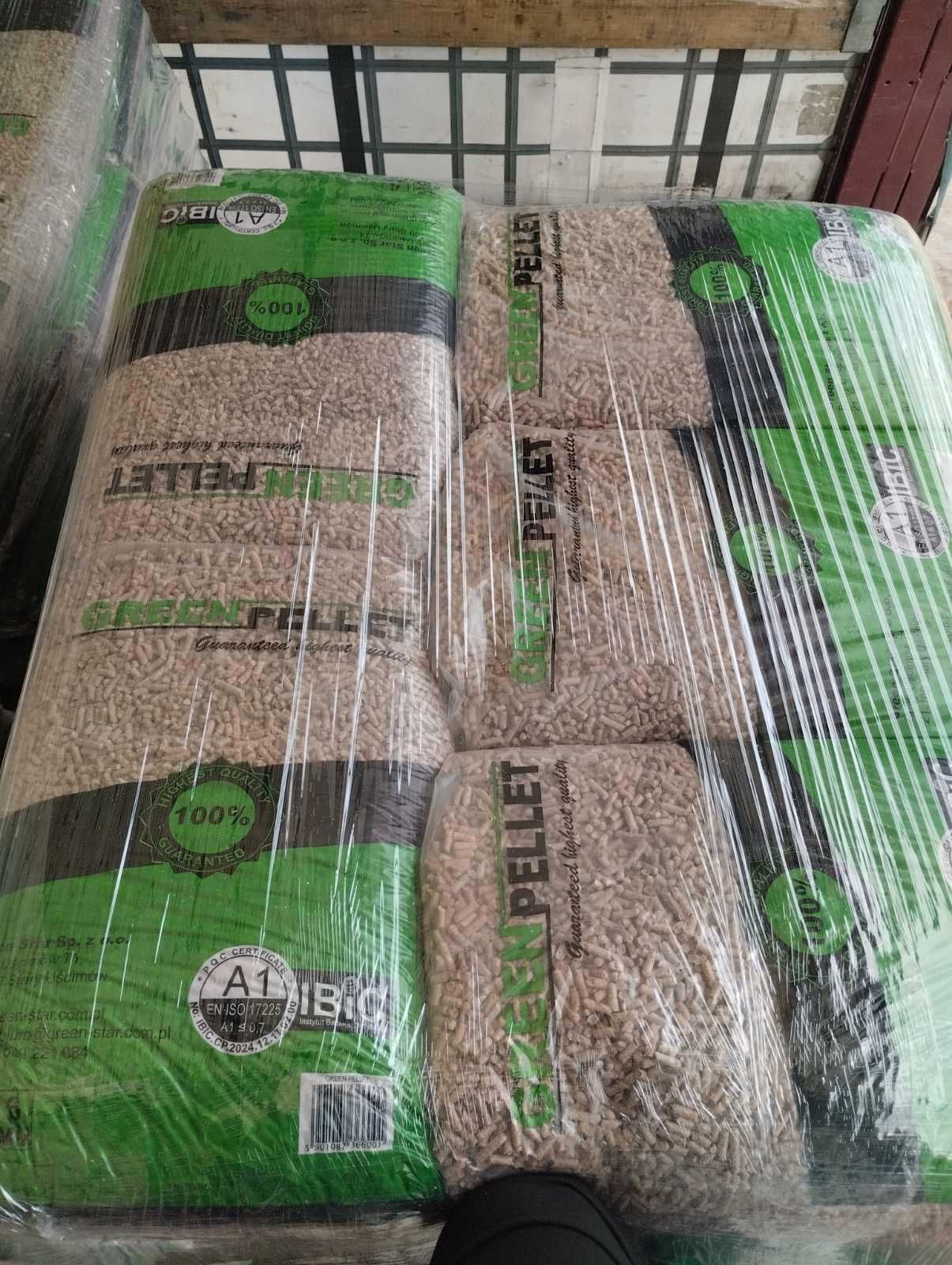 Pellet drzewny GREEN PELLET -dostawa TIR