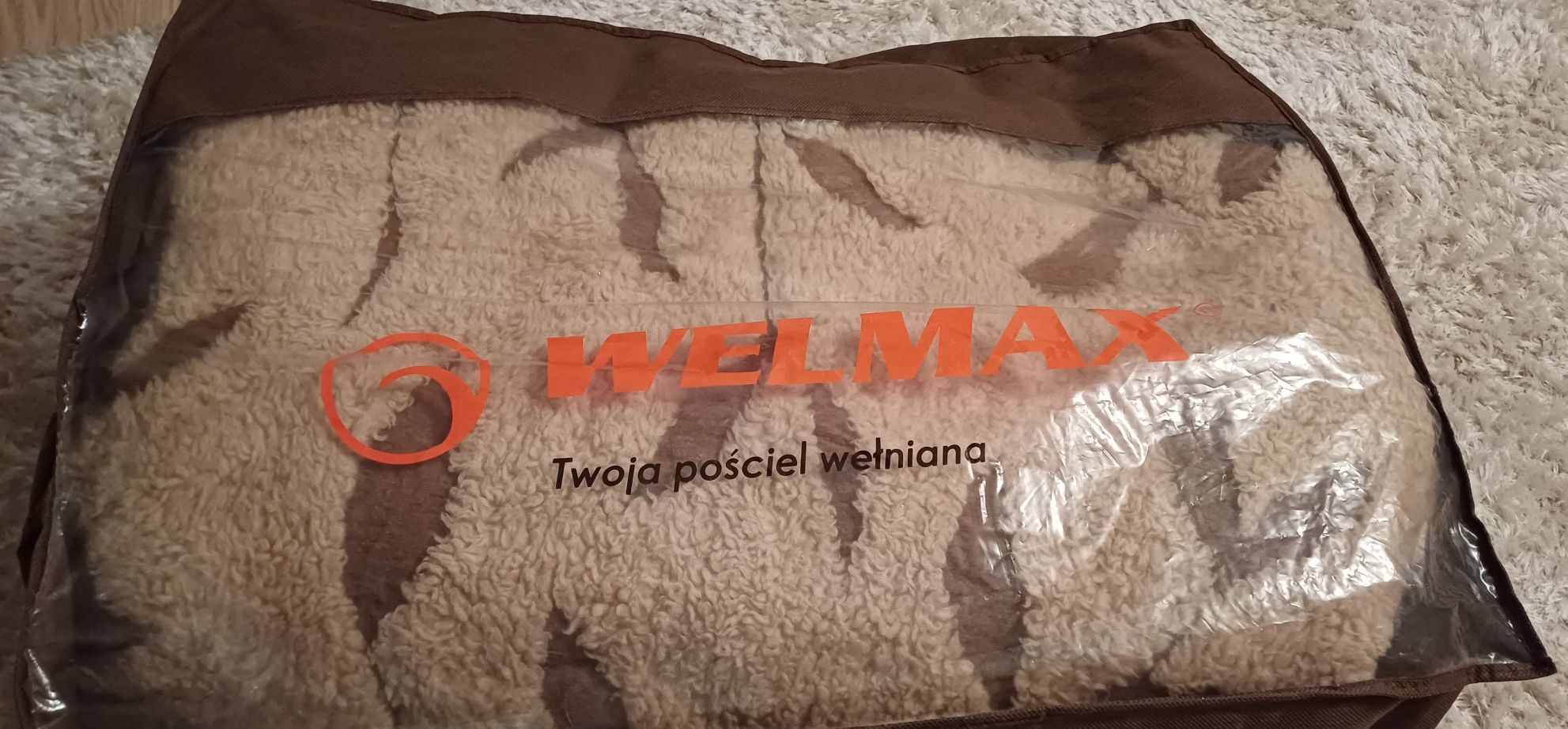 Kołdra z wełny wielbłądziej Welmax 195x200