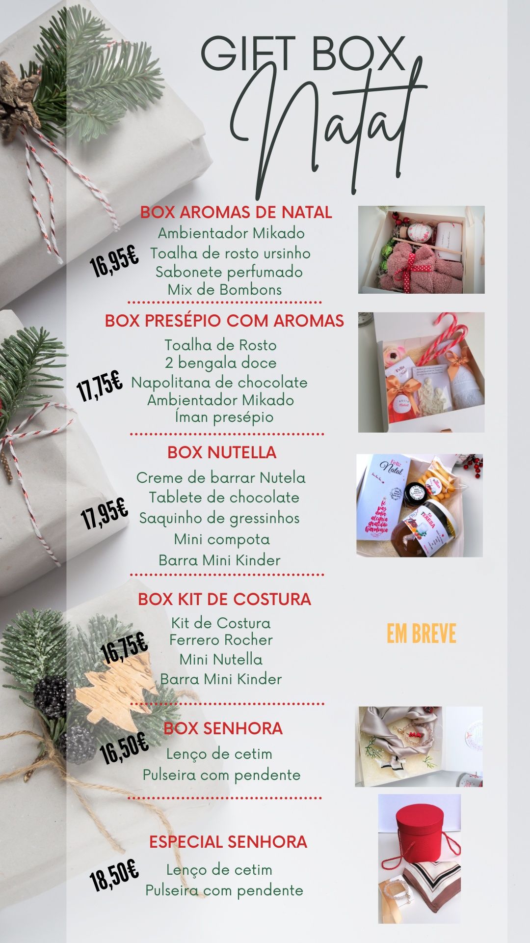 Ofertas de Natal para educadoras, Auxiliares Familiares, Amigos e padr
