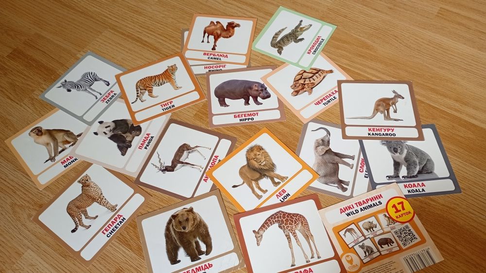 Набір розвиваючих тематичних карток. Вундеркінд з пелюшок. Домана