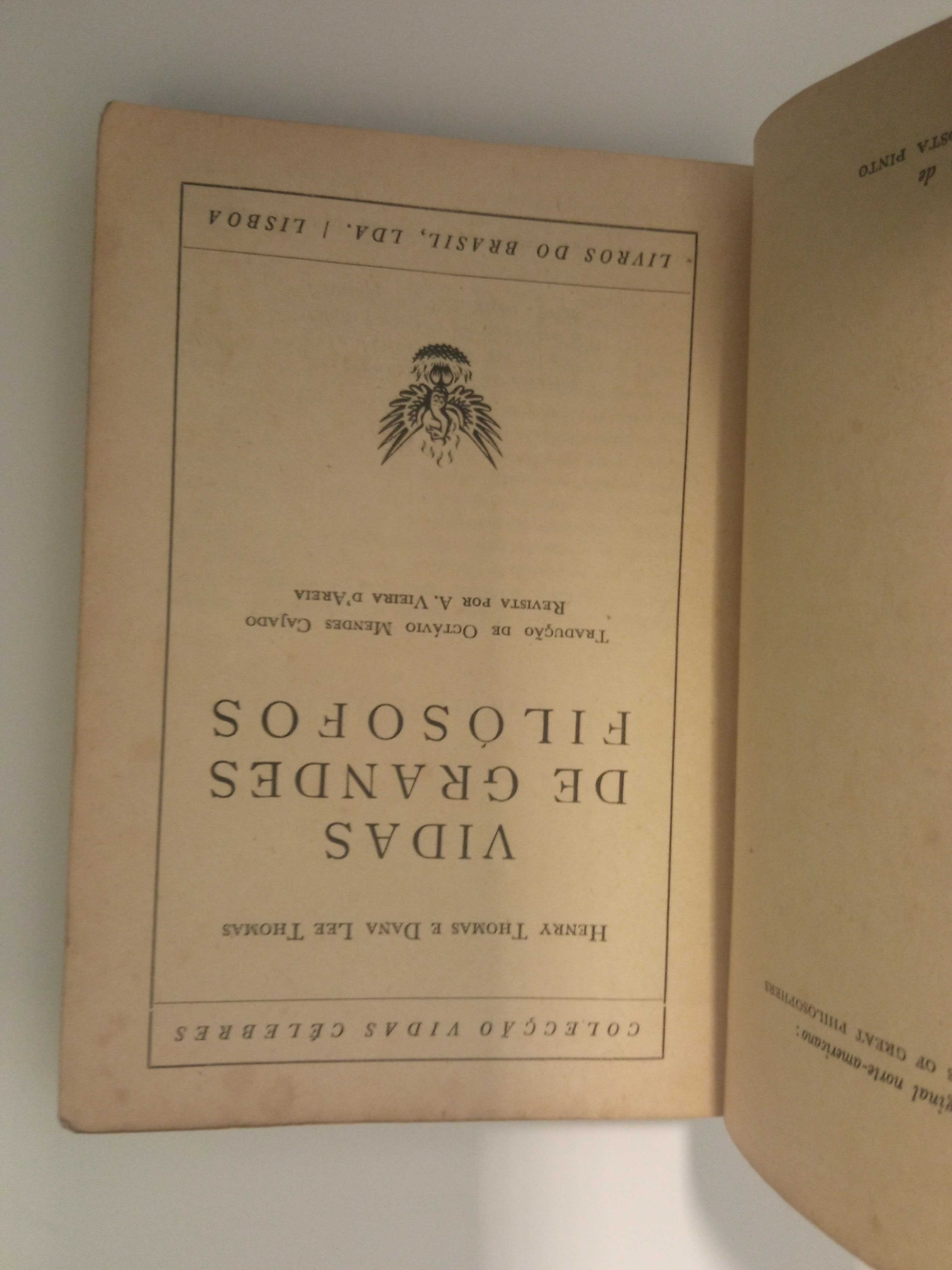 Vidas de grandes filósofos, de Henry Thomas e Dana Lee Thomas