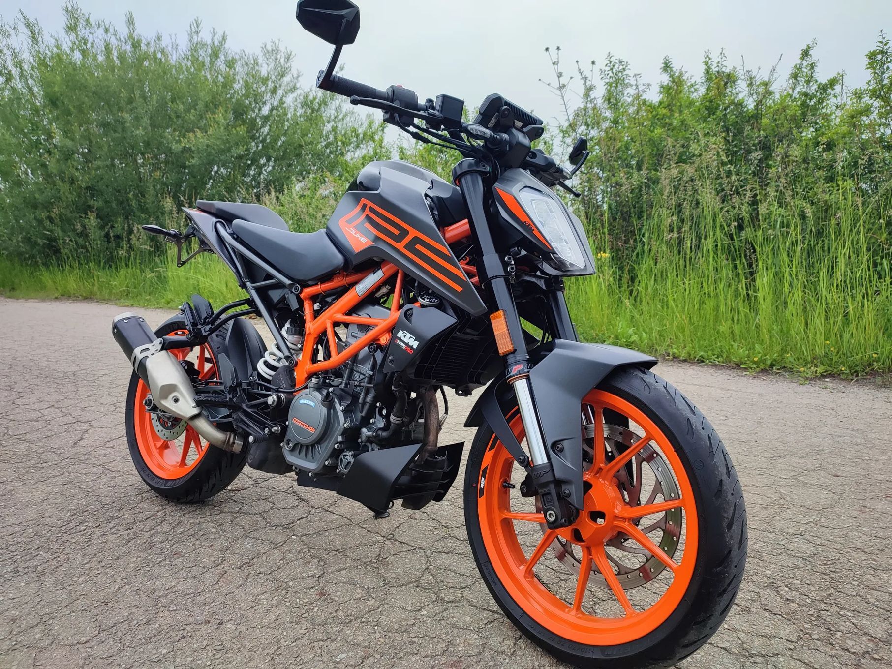 KTM Duke 125, 2022, ABS, 12tkm, jak nowy, serwis KTM