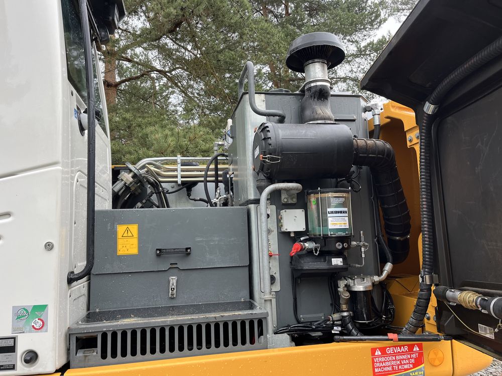 liebherr 914 koparka kołowa rototilt+szczypce z holandii 2018 rok
