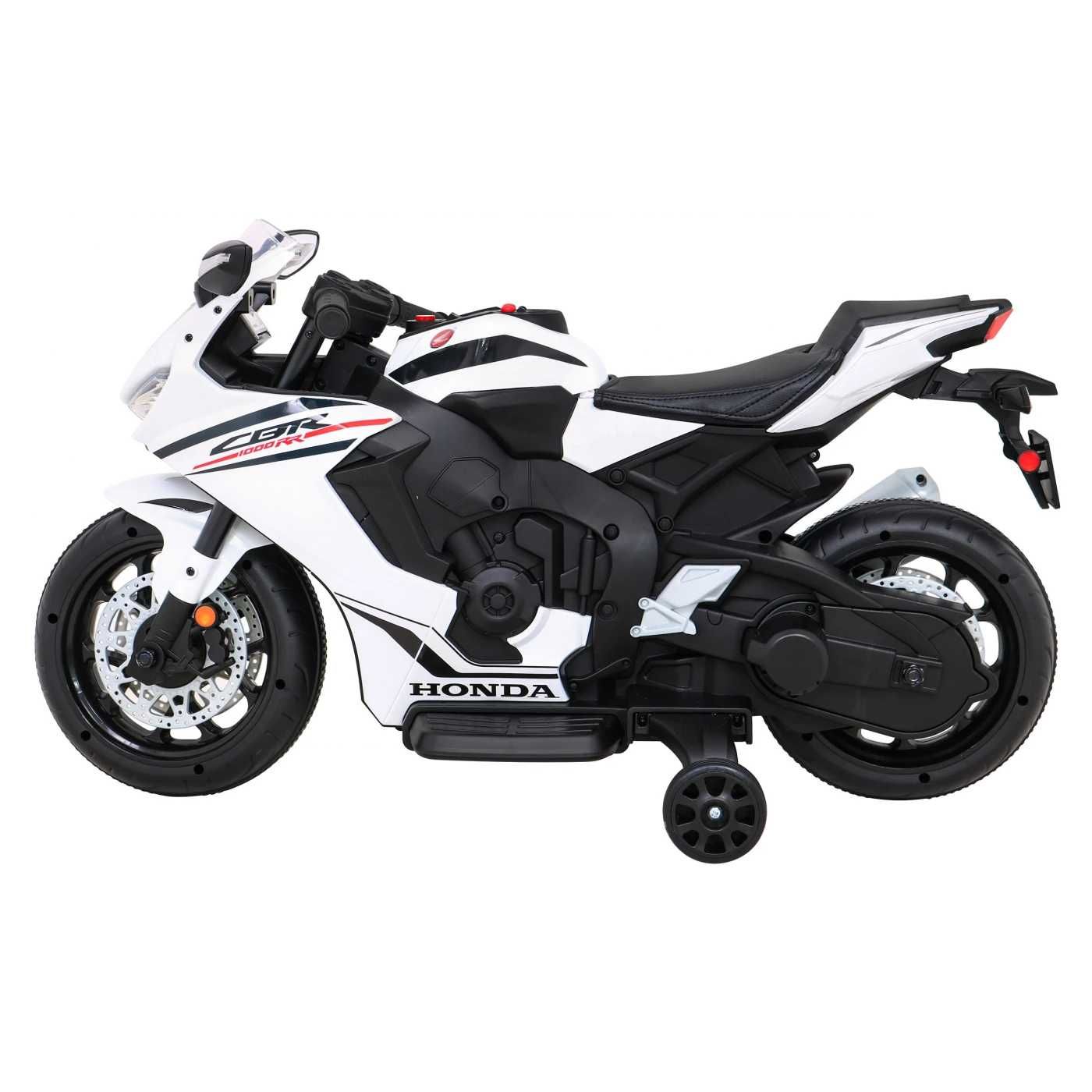 Honda CBR 1000RR Motor na akumulator dla dzieci Biały + Dźwięki MP3