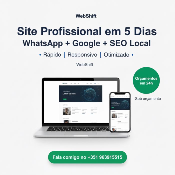 Criação de Sites Profissionais para Empresas — Orçmento gratis