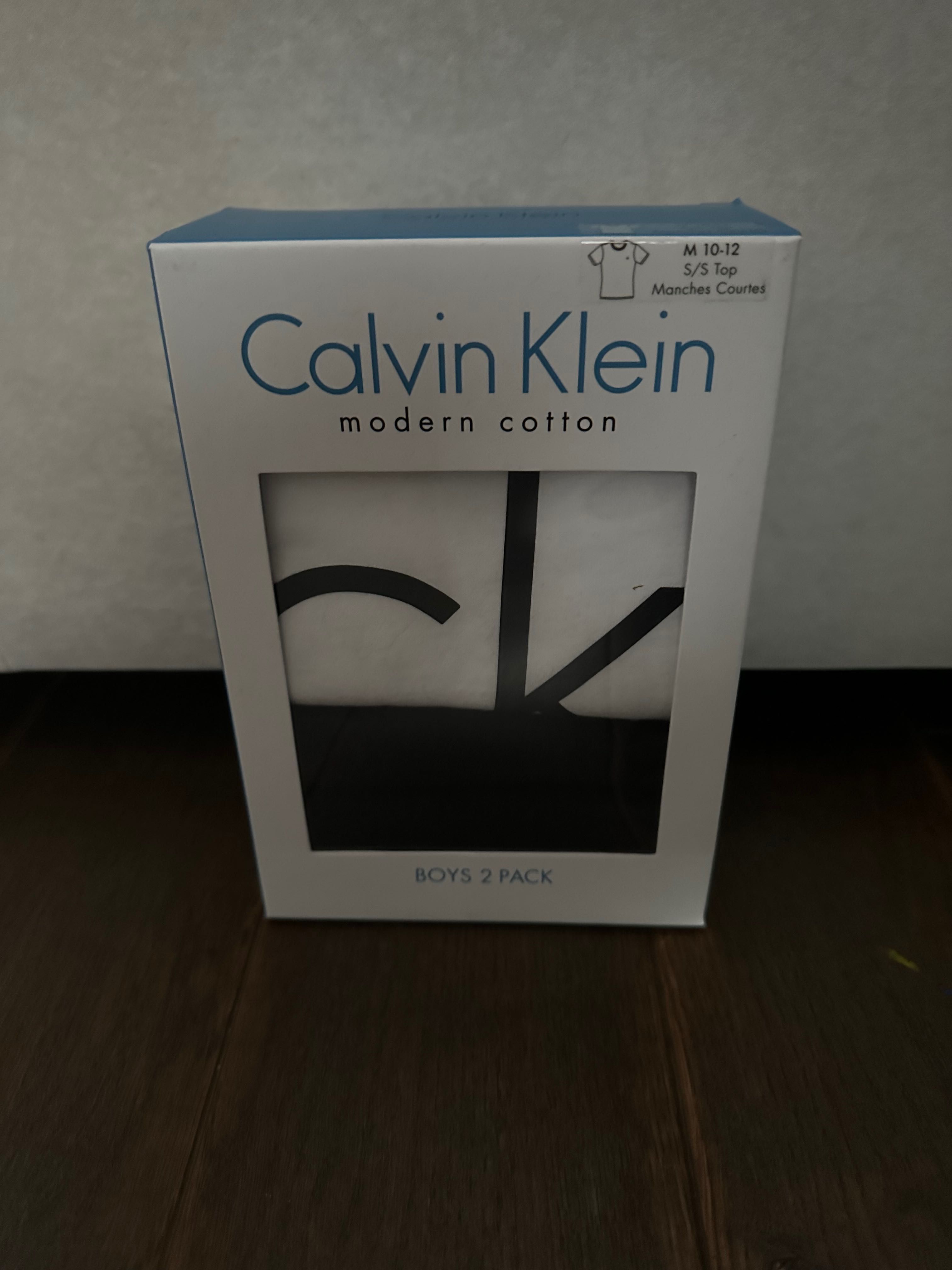 Oryginalny nowy 2pack koszulek Calvin Klein w rozmiarze 140-152