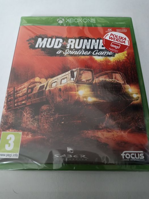 Mud Runner - napisy Pl - Xbox One - gra nowa zafoliowana