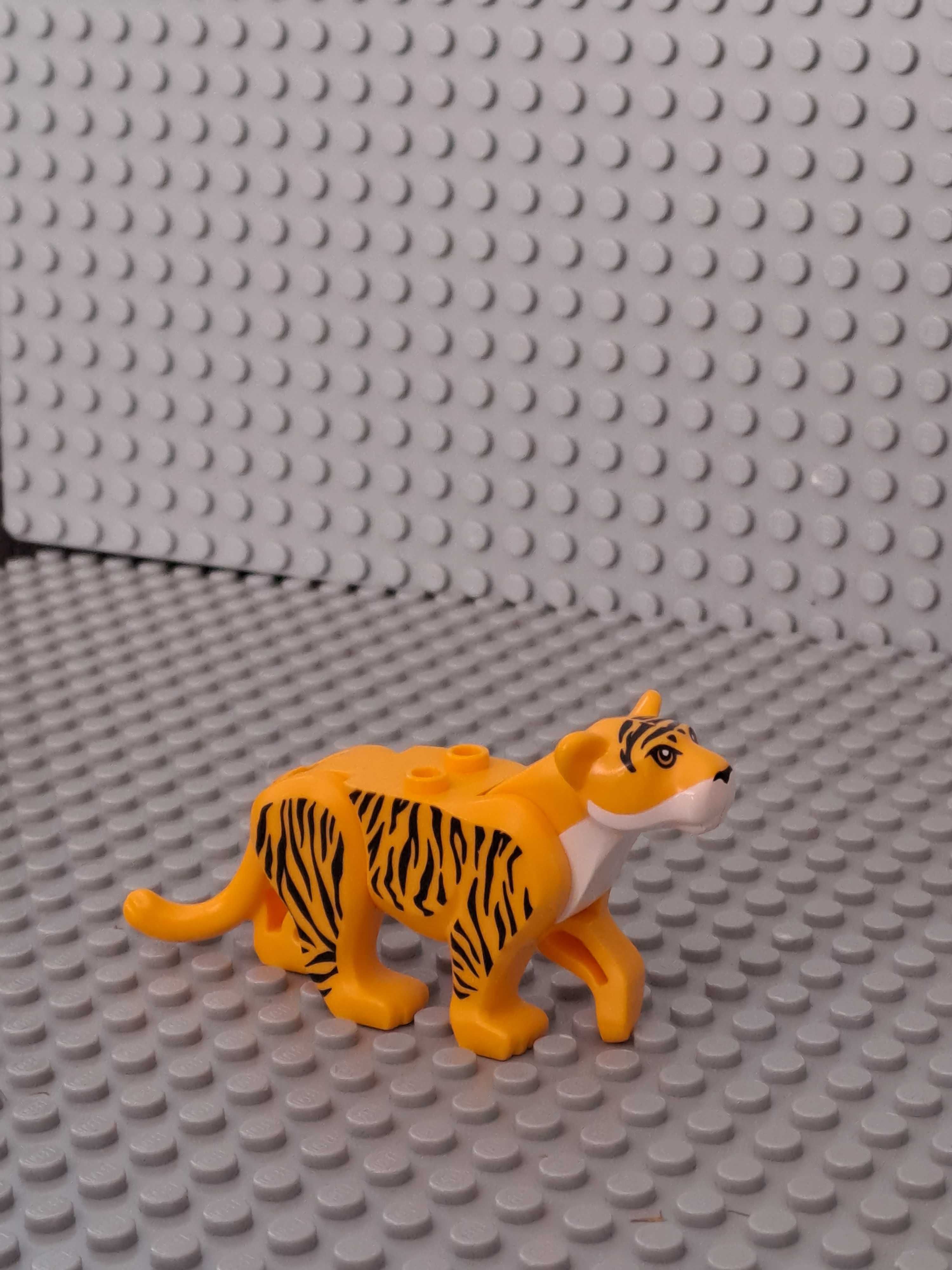Tygrys Lego . Oryginalny z zestawu 60162