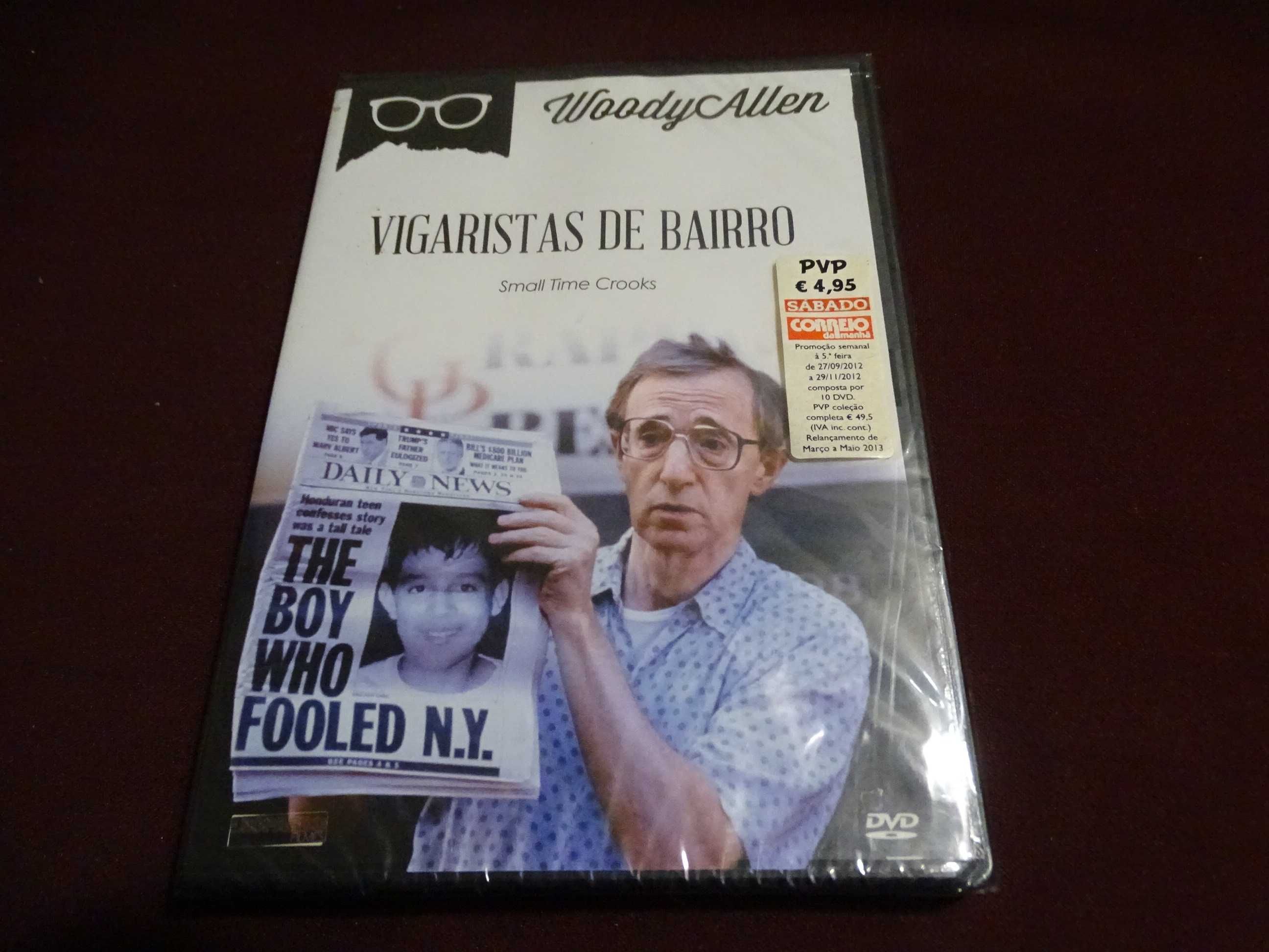 DVD-Vigaristas de bairro-Woodie Allen-selado