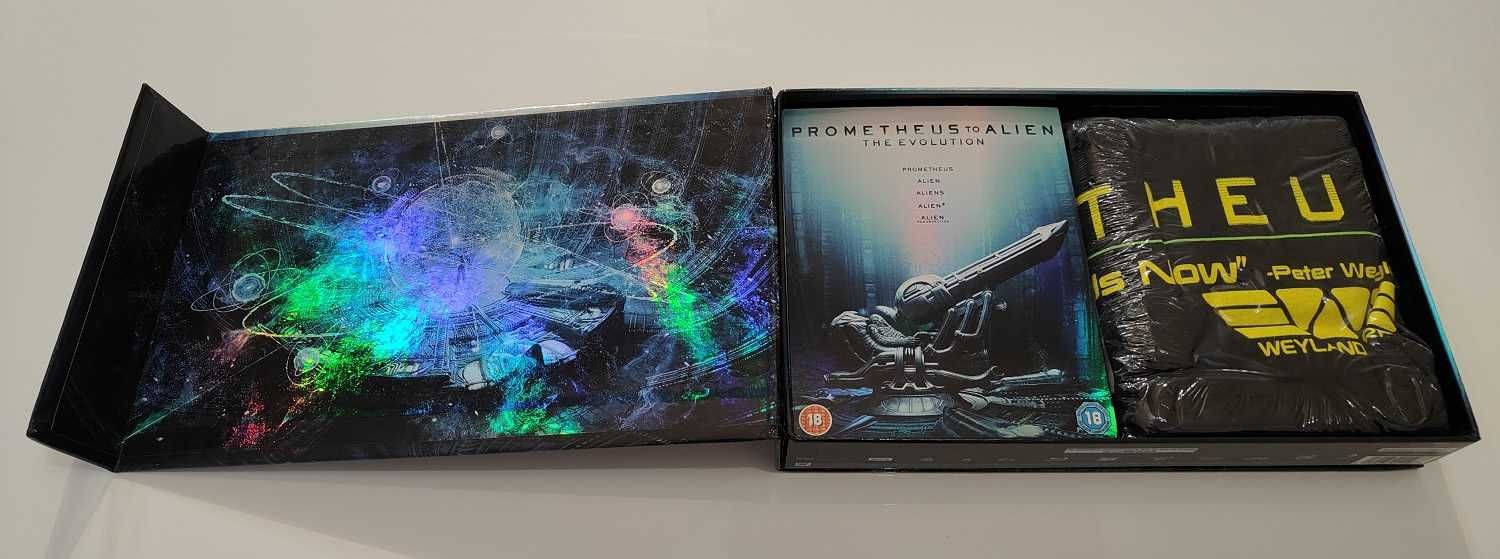 Prometeusz Alien Obcy Ewolucja Blu ray Kolekcjonerska