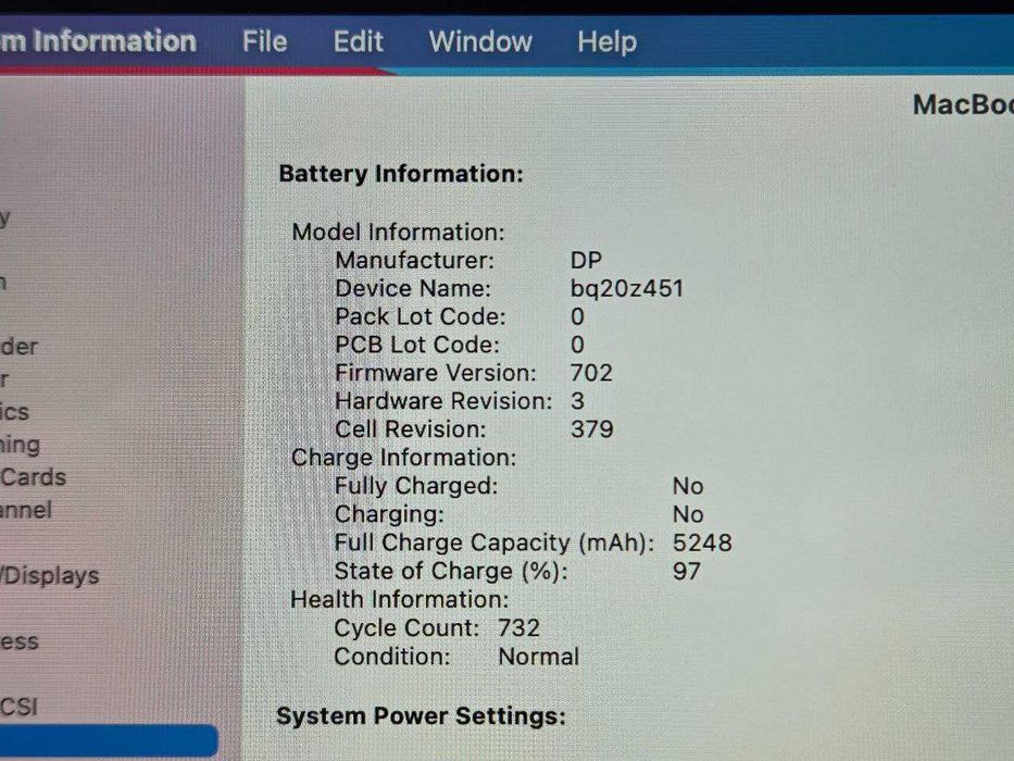 MacBook Pro 13 Retina A1502 Late 2013 i5 8GB 256GB