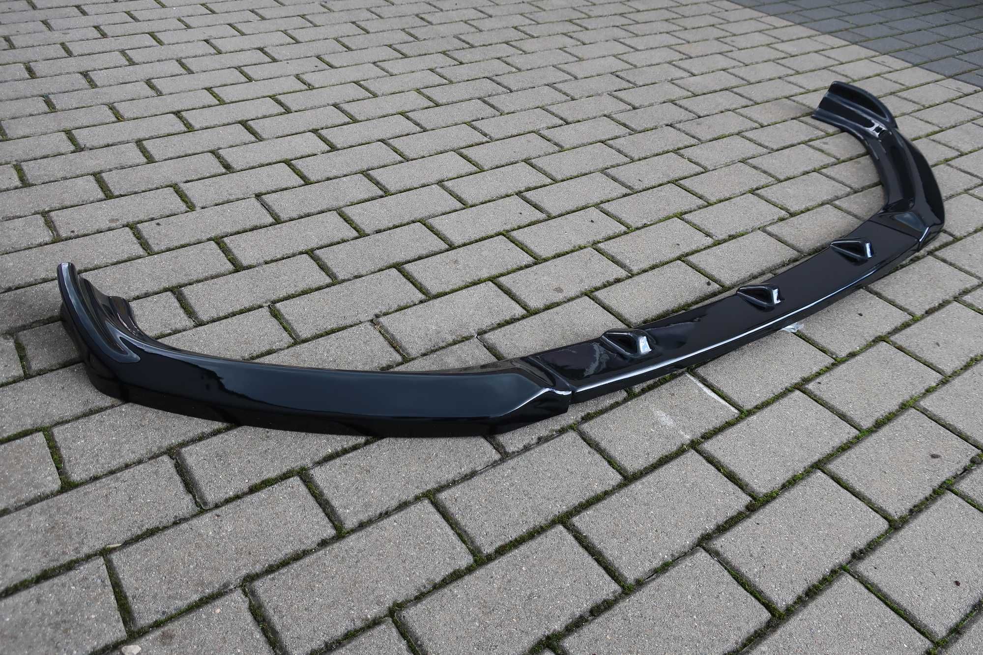 BMW F20 LCI LIFT M-PAKIET SPLITTER przód piano black spoiler