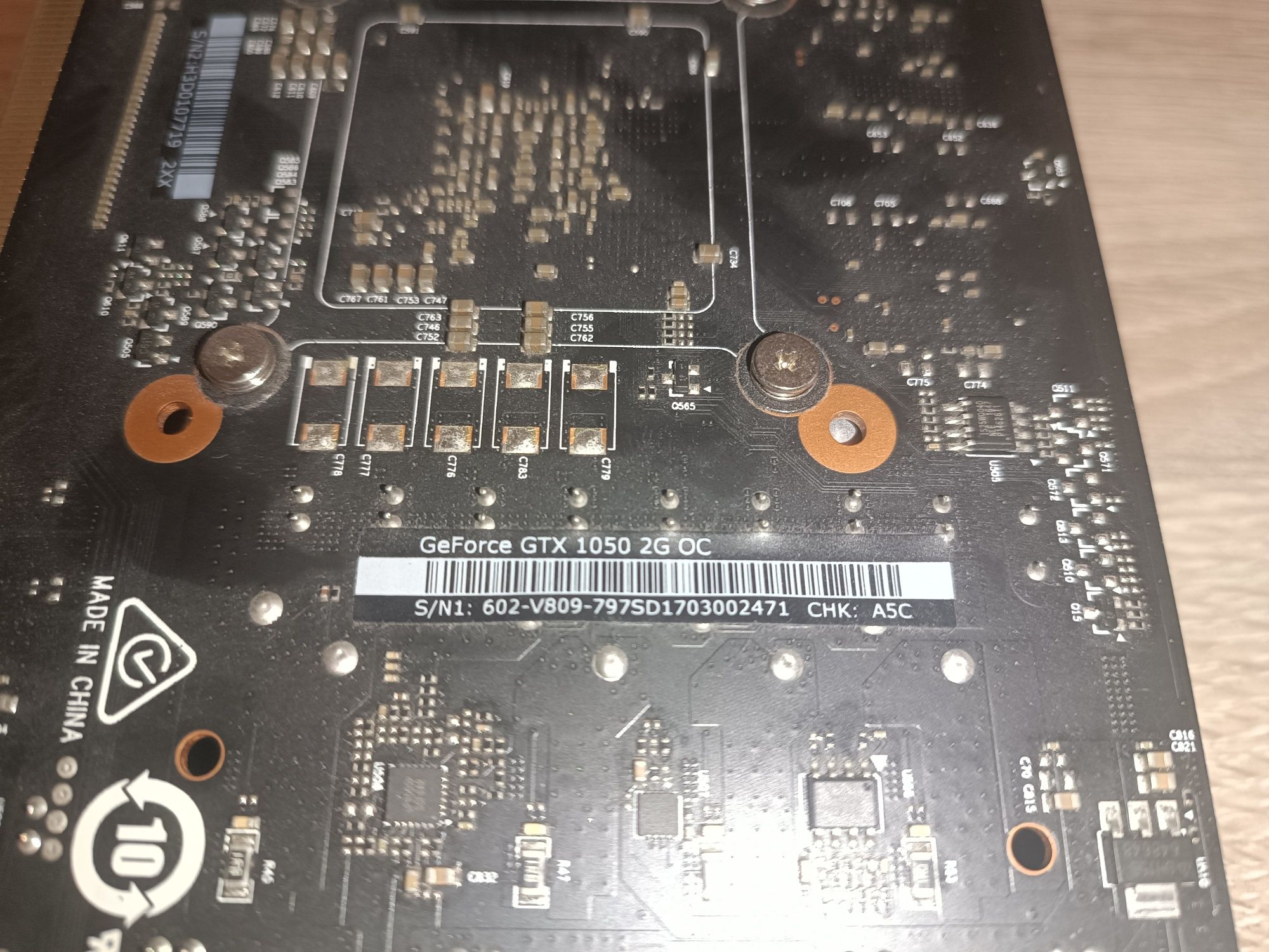 Karta graficzna GTX 1050 2GB OC