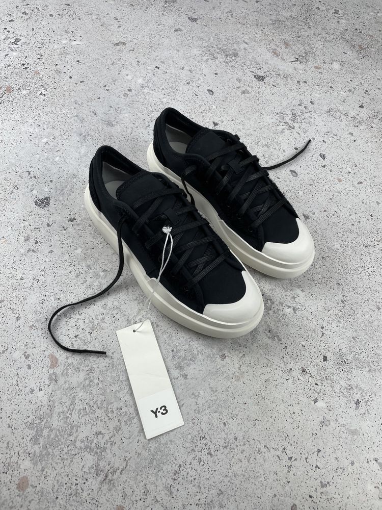 Adidas Y-3 yohji yamamoto Ajatu Court Low Black кросовки Оригінал