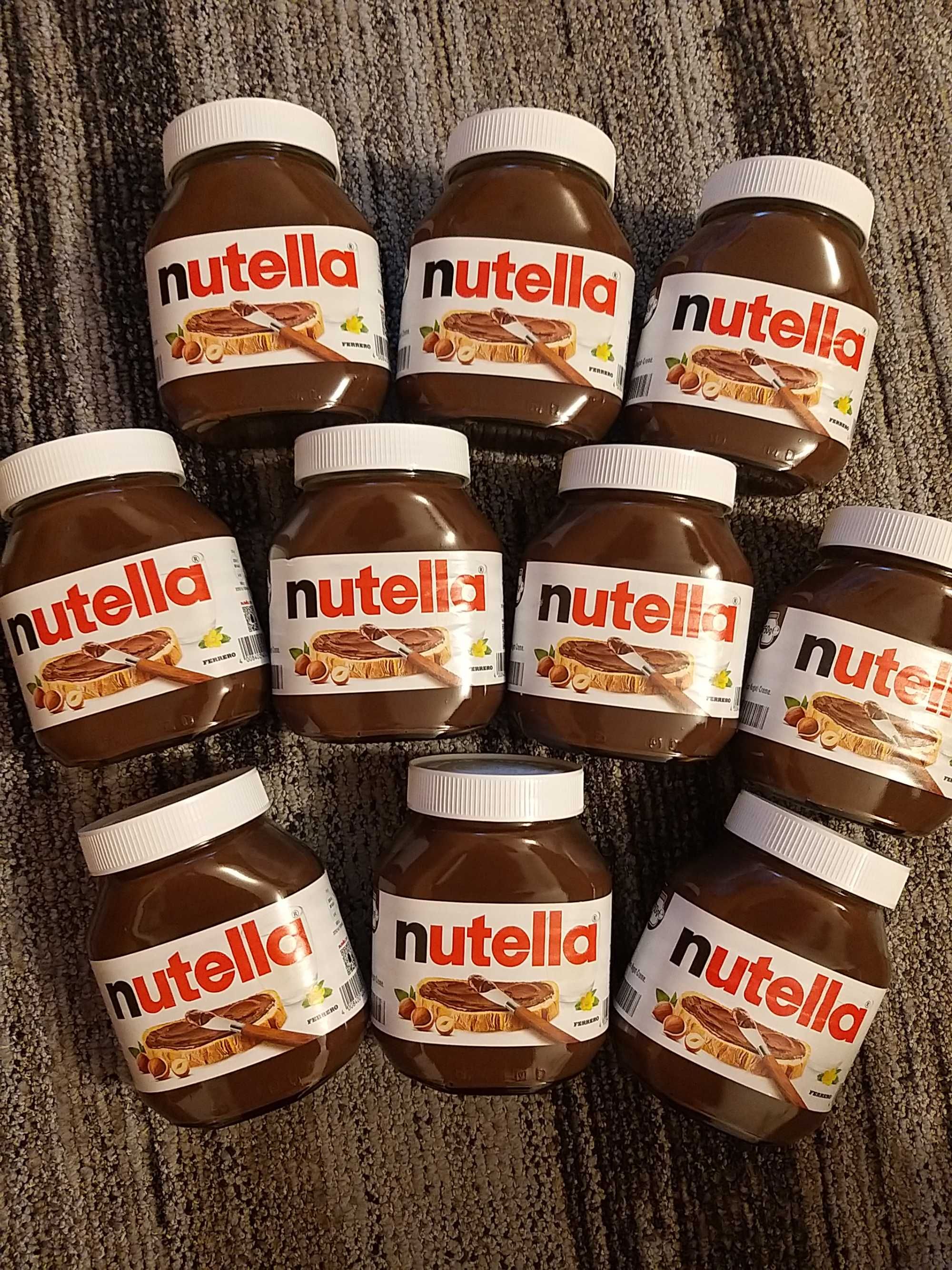 Czekolada nutella 750g  z Niemiec duży sloik