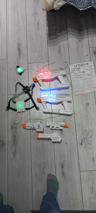 Zestaw Laser X Fusion XXL pistolety laserowe, Poznań