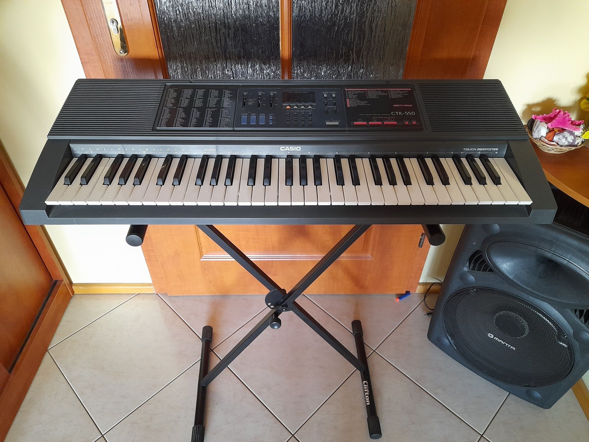 Keyboard Casio ctk 550 z dynamiczną klawiaturą
