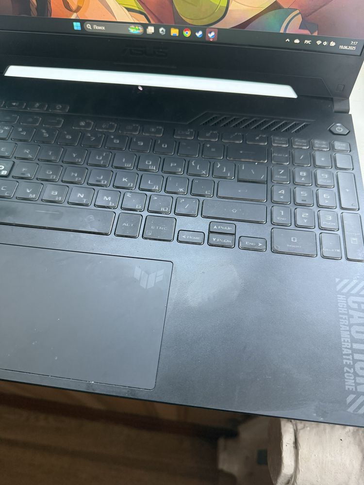 ASUS TUF Gaming A17 (ймовірний обмін на macbook)