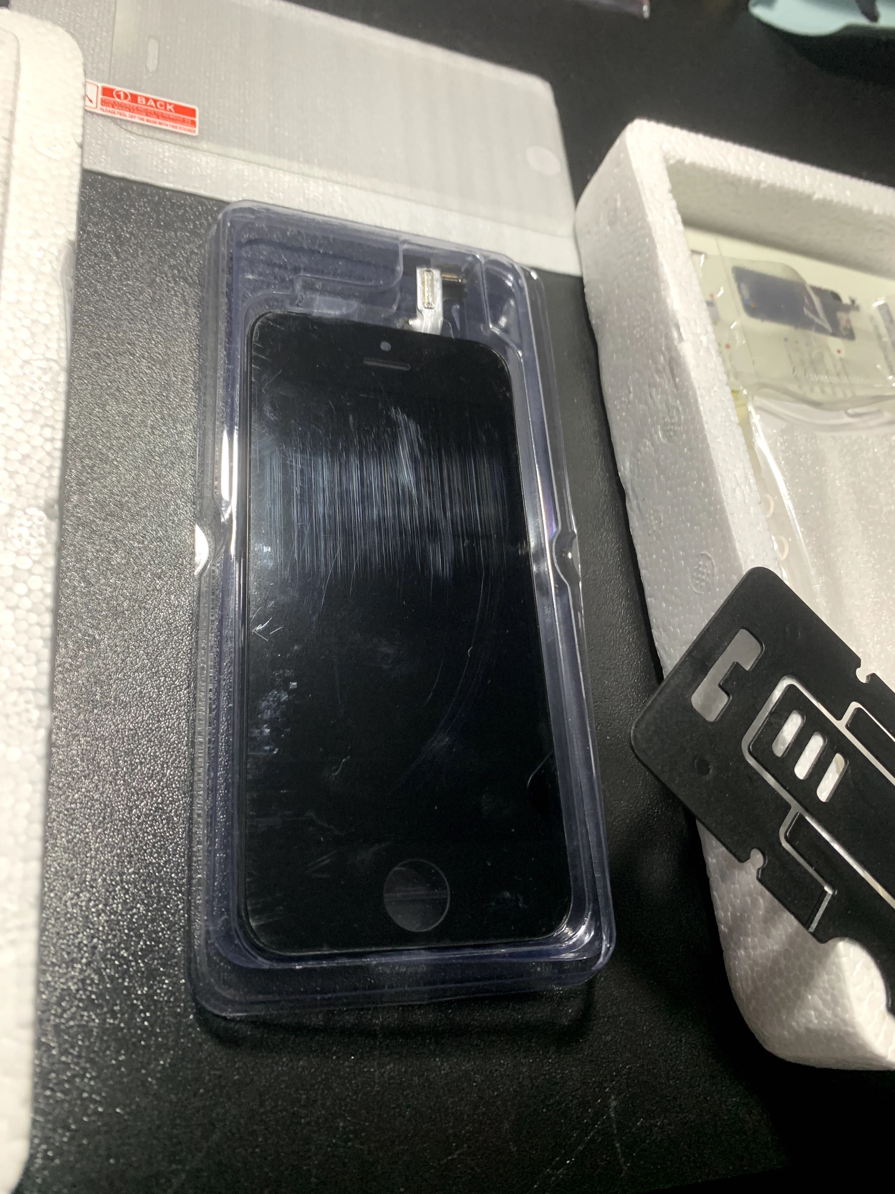 iPhone 5S Black LCD ecrã (+ película e capa)