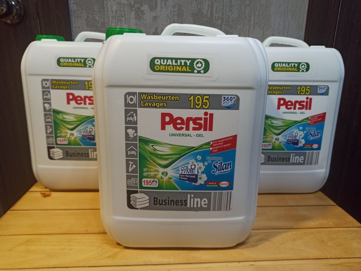 Persil 10л.с Silan Гель для стирки Универсальный 2 в 1 с ополаскивател