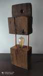Lampa stojąca  rustykalna handmade Prezent