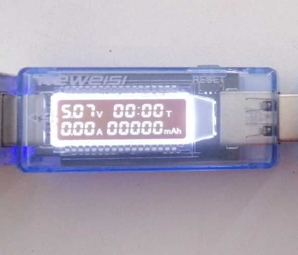usb тестер напряжения, тока, мощности Keweisi KWS-V20